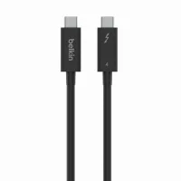 CABLE USB TIPO C BELKIN 2M/ MACHO-MACHO/ NEGRO 