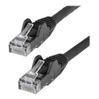 CABLE DE RED STARTECH LATIGUILLO RJ45 LSZH UTP CAT6 5M NEGRO
