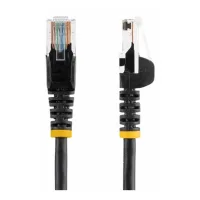 CABLE DE RED STARTECH LATIGUILLO RJ45 UTP CAT5E 3M NEGRO