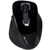 RATON INALAMBRICO NGS BOWBLACK / 2.4GHZ / 800-1600DPI / 5 BOTONES + SCROLL / NANO RECEPTOR USB - 1*AA / NEGRO