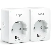 ENCHUFE INTELIGENTE WIFI TAPO P100 2.4GHZ PACK 2 UNIDADES TP-LINK