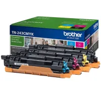 TONER BROTHER TN243CMYK NEGRO/CIÁN/MAGENTA/AMARILLO 1000 PÁGINAS 