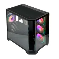 CAJA ORDENADOR GAMING L-LINK NOVA RGB ATX USB 3.0 SIN FUENTE