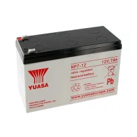 BATERIA YUASA NP7-12L COMPATIBLE PARA SAIS 7Ah 12V ACIDO/PLOMO