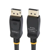 CABLE DISPLAYPORT 4K X 2K STARTECH 1.8M/ MACHO-MACHO/ NEGRO