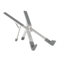 SOPORTE / BASE ELEVADOR TOOQ PARA PORTATIL 17" PLATA