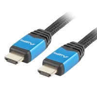 CABLE HDMI LANBERG MACHO/ MACHO V2.0 CU 4K PREMIUM 1M NEGRO