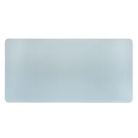 Phoenix MatePad Alfrombrilla escritorio raton PU 80 x 40 cm Antideslizante Impermeable Material simil Cuero Azul / Gris