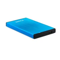 CAJA EXTERNA TOOQ TQE-2527BL PARA HDD 2.5" 9.5MM SATA 3 USB 3.0/3.1 AZUL