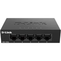 SWITCH D-LINK 5 PUERTOS GIGABITE PLUG & PLAY METAL