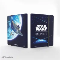 STAR WARS: UNLIMITED 18 POCKET ALBUM CARD BACK BLUE