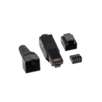 CONECTOR LANBERG RJ45 CAT 6 UTP PLUG 8P8C TOOL-LESS