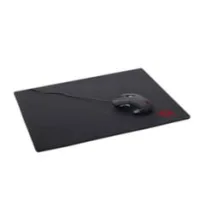 ALFOMBRILLA PARA RATON MP-GAME-M CAUCHO/ TELA/ NEGRA