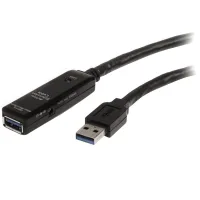 CABLE USB TIPO A STARTECH 10M/ MACHO-HEMBRA/ NEGRO