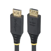 CABLE HDMI 4K CON AGARRE STARTECH 1M/ MACHO-MACHO/ NEGRO