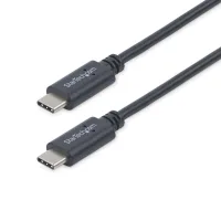 CABLE USB TIPO C STARTECH 1M/ MACHO-MACHO/ NEGRO