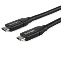 CABLE USB TIPO C STARTECH 1M/ MACHO-MACHO/ NEGRO