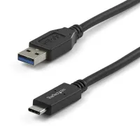 CABLE USB TIPO C A USB TIPO A STARTECH 1M/ MACHO-MACHO/ NEGRO