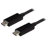 CABLE USB TIPO C STARTECH 1M/ MACHO-MACHO/ NEGRO