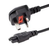 CABLE BS1363 A C5 STARTECH 1M/ MACHO-HEMBRA/ NEGRO