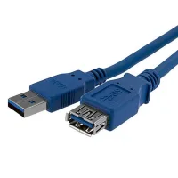 CABLE USB TIPO A STARTECH 1M/ MACHO-HEMBRA/ AZUL