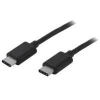CABLE USB TIPO C STARTECH 2M/ MACHO-MACHO/ NEGRO