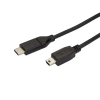 CABLE USB TIPO C A MINI USB TIPO B STARTECH 2M/ MACHO-MACHO/ NEGRO