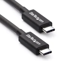 CABLE USB TIPO C STARTECH 2M/ MACHO-MACHO/ NEGRO