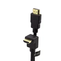 CABLE HDMI A-A  90 GRADOS AWG 24 CLASE 2.0  DE 3 M