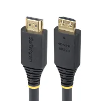 CABLE HDMI 4K CON AGARRE STARTECH 7M/ MACHO-MACHO/ NEGRO