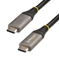 CABLE USB TIPO C STARTECH 0.5M/ MACHO-MACHO/ NEGRO
