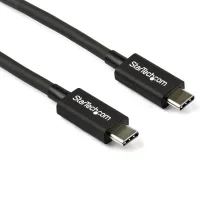 CABLE USB TIPO C STARTECH 0.8M/ MACHO-MACHO/ NEGRO