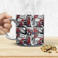 TAZA XL PALADONE SPIDER-MAN PÁGINA DE COMIC