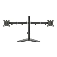 SOPORTE MESA MONITOR DOBLE FONESTAR VESA HASTA 32" 100X100 MAX 18KG