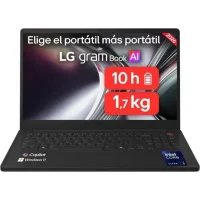 PORTATIL LG GRAM BOOK 15U50U-G.AA55BN U5-115U/ 16GB/ SSD 512GB/ 15" FHD/ W11H