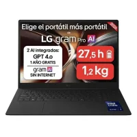 PORTATIL LG GRAM PRO 16ZD90U-G U7-355/ 32GB/ SSD 512GB/ 16"/ FREEDOS