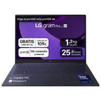 PORTATIL LG GRAM PRO 16Z90TS-G U9-288V/ 32GB/ SSD 1TB/ 16"/ W11H