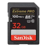 TARJETA MEMORIA SECURE DIGITAL SDHC 32GB SANDISK EXTREME PRO CLASE 10 UHS-I U3