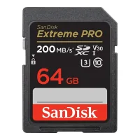 TARJETA MEMORIA SECURE DIGITAL SDXC 64GB SANDISK EXTREME PRO CLASE 10 UHS-I U3