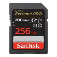 TARJETA MEMORIA SECURE DIGITAL SDXC 256GB SANDISK EXTREME PRO CLASE 10 UHS-I U3