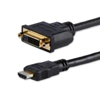 CABLE HDMI A DVI-D STARTECH 0.20M/ MACHO-HEMBRA/ NEGRO