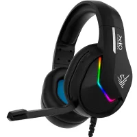 Auriculares Gaming Phoenix X-IO Negros Multiplataforma con cable jack y adaptador