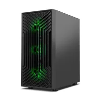 CAJA ORDENADOR GAMING NOX INFINITY EPSILON M-ATX ARGB CRISTAL TEMPLADO NEGRO