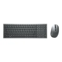 KIT TECLADO + MOUSE RATON DELL KM7120W WIRELES INALAMBRICO GRIS TITANIO