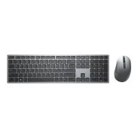 KIT TECLADO + MOUSE RATON DELL PREMIER MULTI-DEVICE KM7321W WIRELES INALAMBRICO GRIS TITANIO