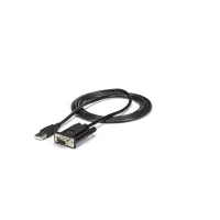 CABLE USB TIPO A A RS232 DB9 STARTECH 1.8M/ MACHO-HEMBRA/ NEGRO