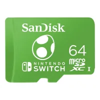 TARJETA MEMORIA MICRO SECURE DIGITAL 64GB SANDISK NINTENDO SWITCH UHS-I