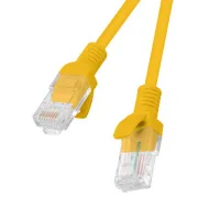 CABLE RED LANBERG LATIGUILLO CAT.6 UTP LSZH CU 1M NARANJA FLUKE PASSED