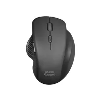 MOUSE RATON MARS GAMING MMWERGO OPTICO WIRELESS INALAMBRICO 6 BOTONES 3200PPP NEGRO