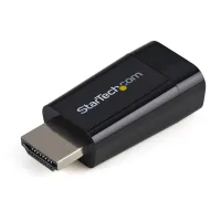 ADAPTADOR HDMI A VGA STARTECH MACHO-HEMBRA/ NEGRO